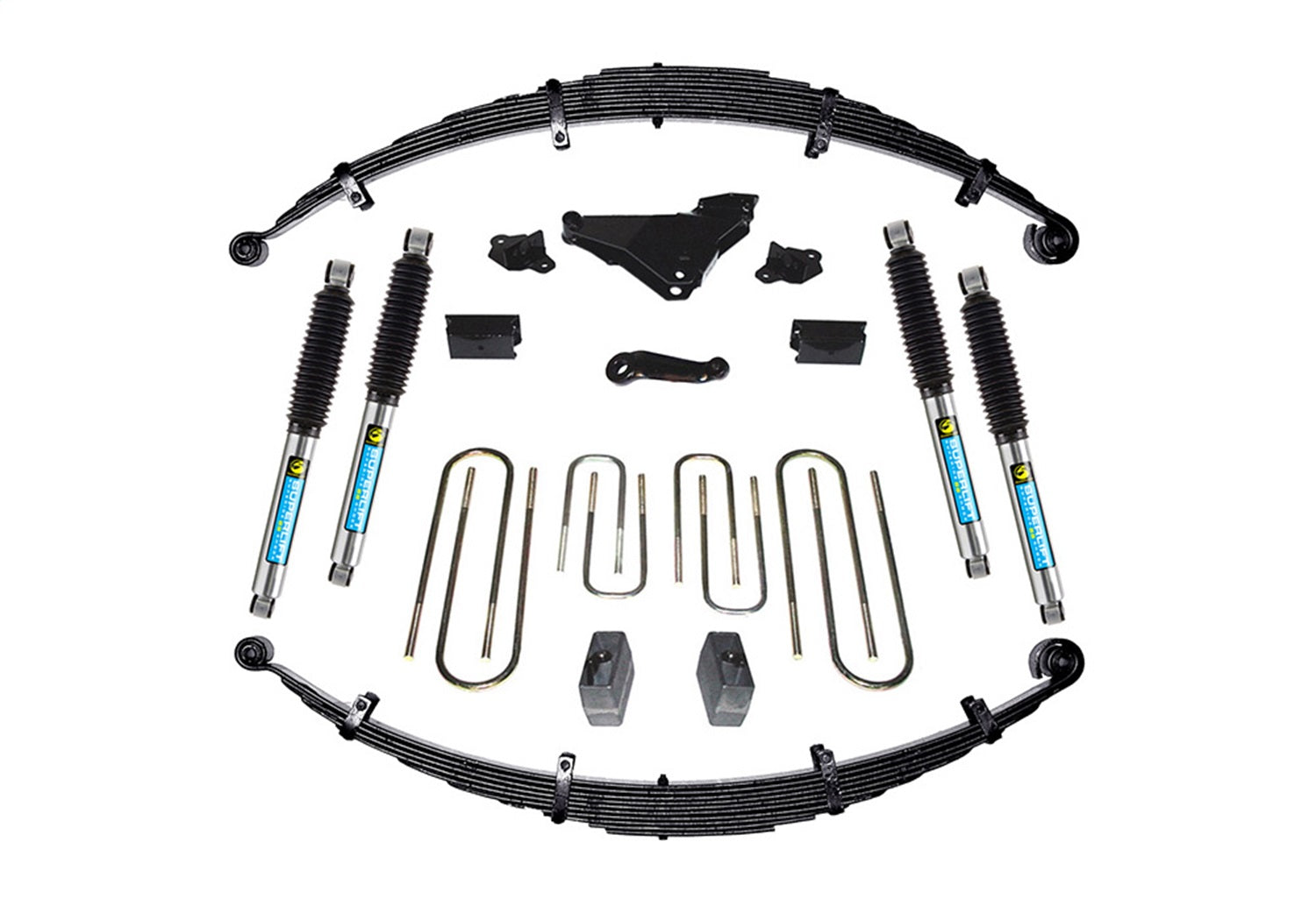 Superlift K638B 6in. Lift Kit-00-04 F-250/F-350 4WD-Diesel/V10-w/Bilstein Shocks Superlift K638B