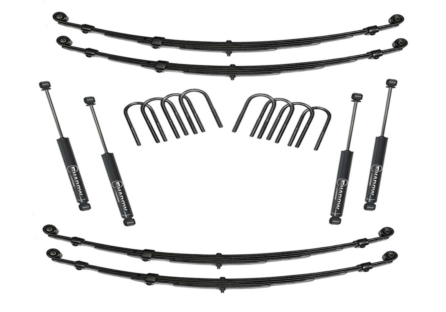 Superlift K714 2.5 inch Lift Kit-1976-1981 Jeep CJ Series-with Superlift Shocks Superlift K714