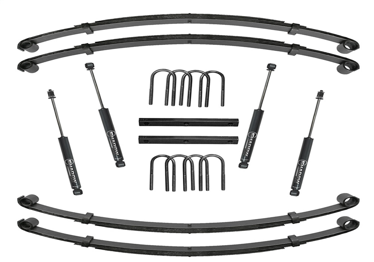 Superlift K722 1.5 inch Lift Kit-1987-1996 Jeep Wrangler YJ-with Superlift Shocks Superlift K722