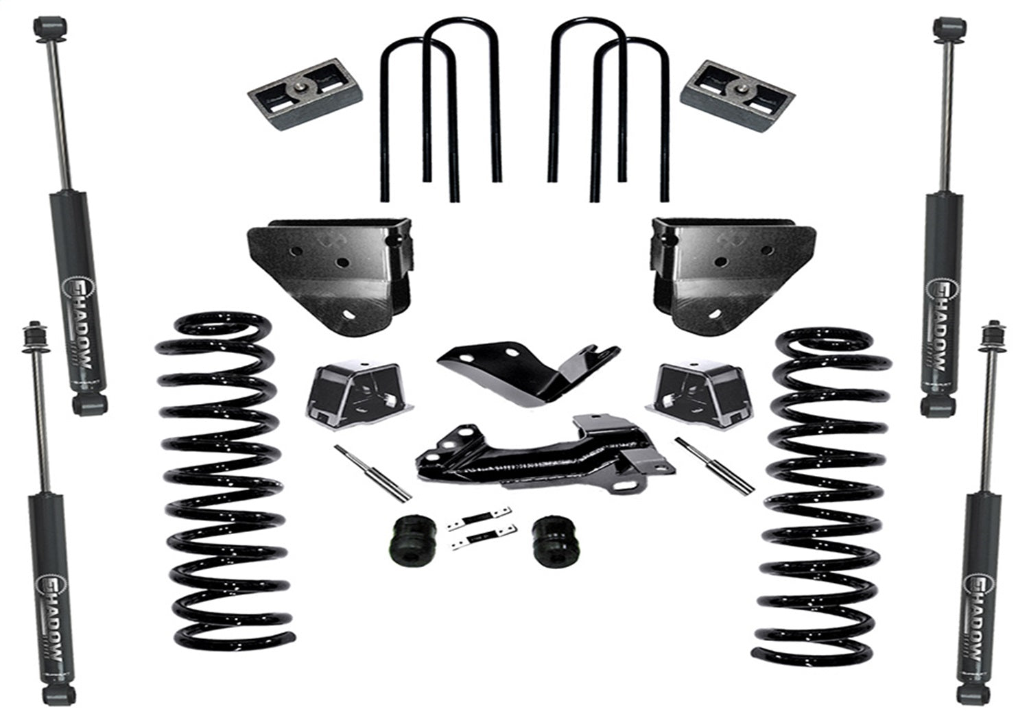 Superlift K796 4in. Lift Kit-05-07 F-250/F-350 4WD-Diesel-w/SL Shocks Superlift K796