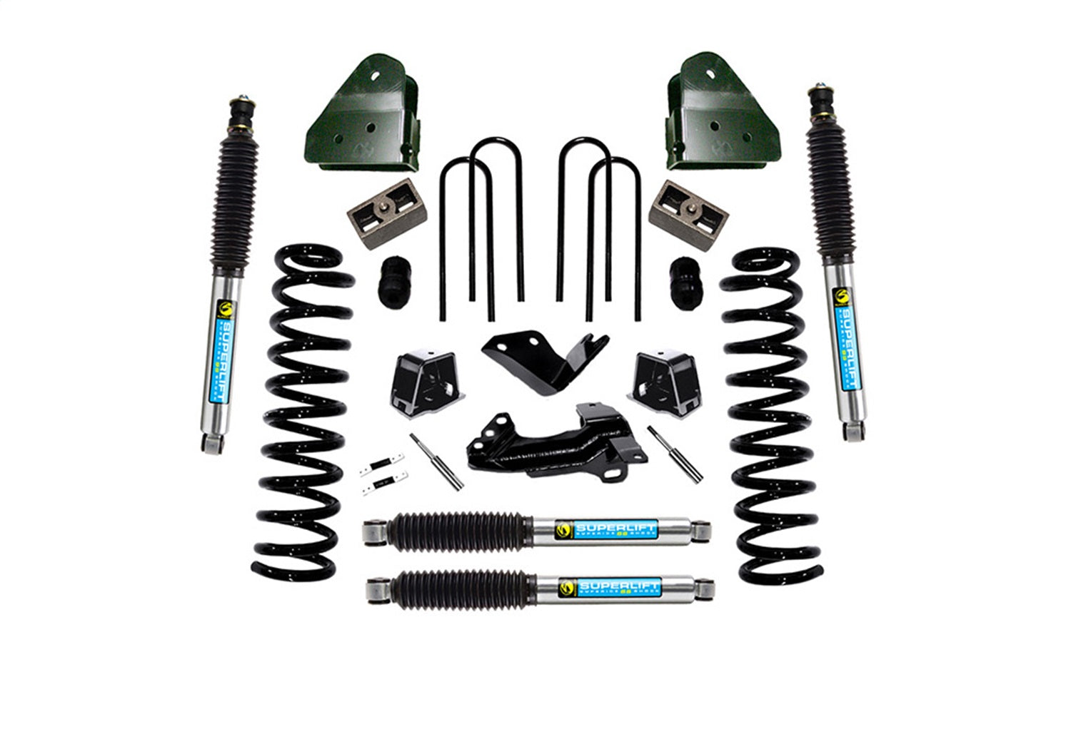 Superlift K796B 4in. Lift Kit-05-07 F-250/F-350 4WD-Diesel-w/Bilstein Shocks Superlift K796B