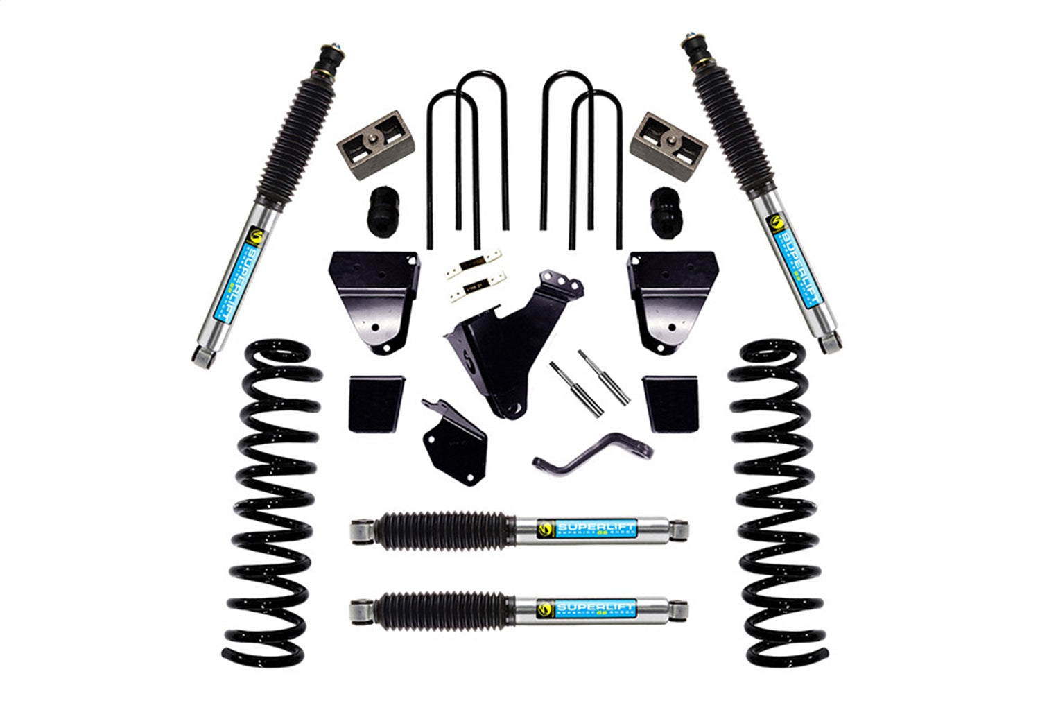 Superlift K806B 6in. Lift Kit-05-07 F-250/F-350 4WD-Diesel-w/Bilstein Shocks Superlift K806B