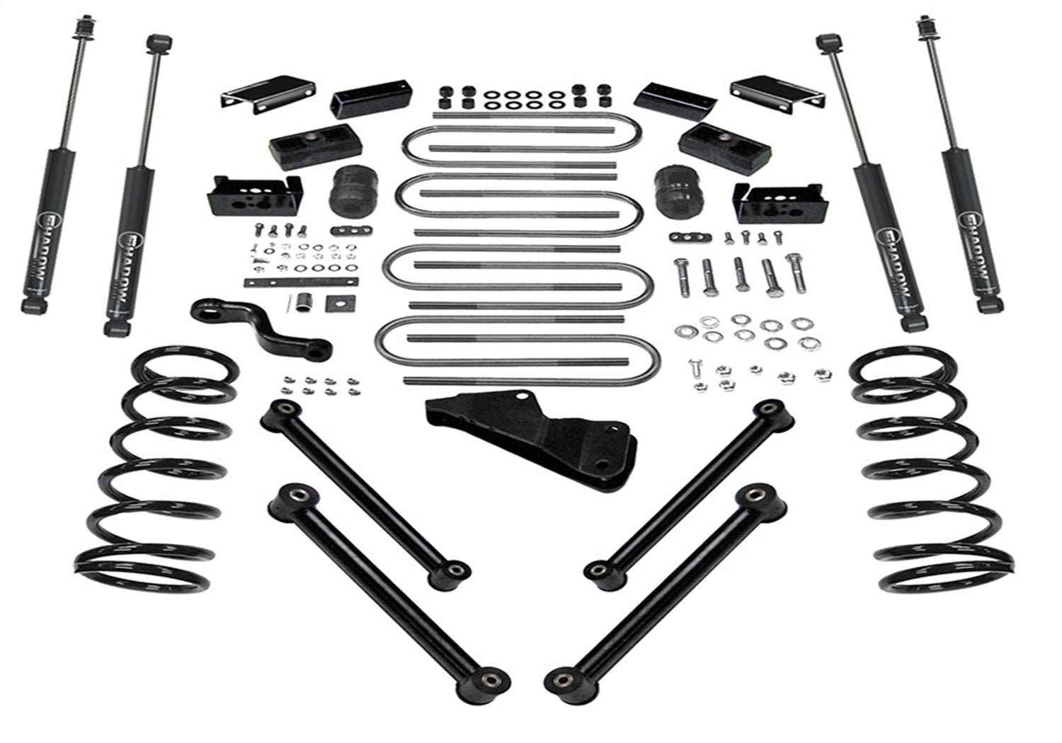 Superlift K823 6in. Lift Kit-06-07 Ram 2500/3500 4WD-5.9L Cummins Diesel-w/SL Shocks Superlift K823