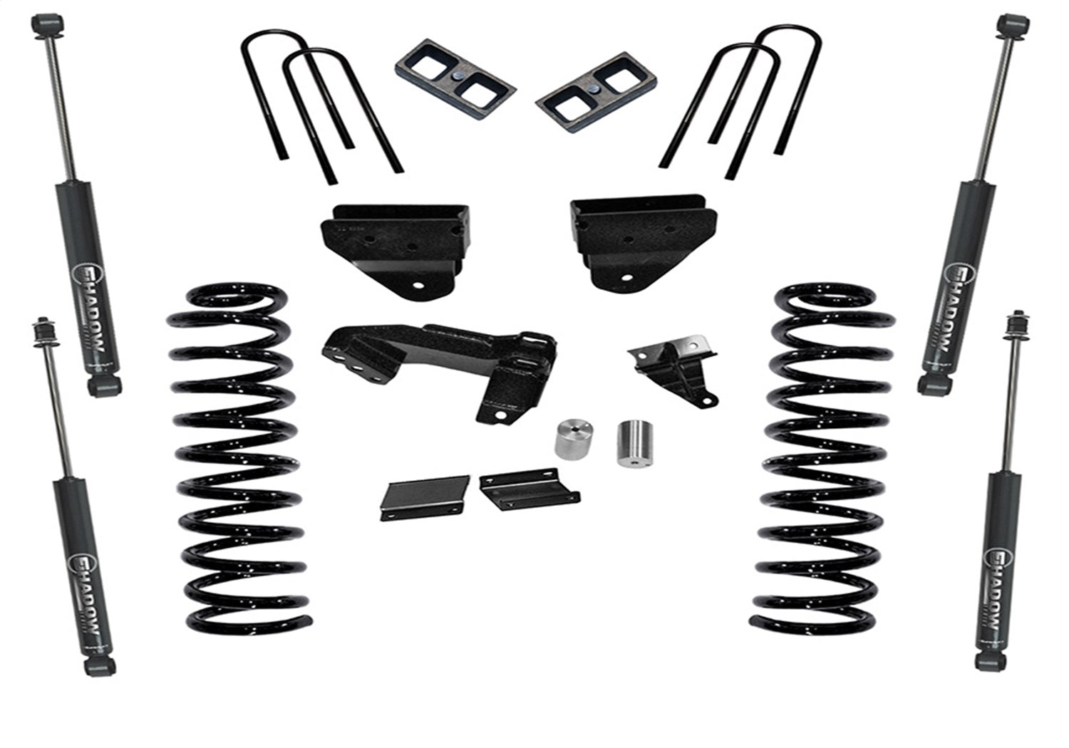 Superlift K876 4in. Lift Kit-11-16 F-250/F-350 4WD-Diesel-w/SL Shocks Superlift K876