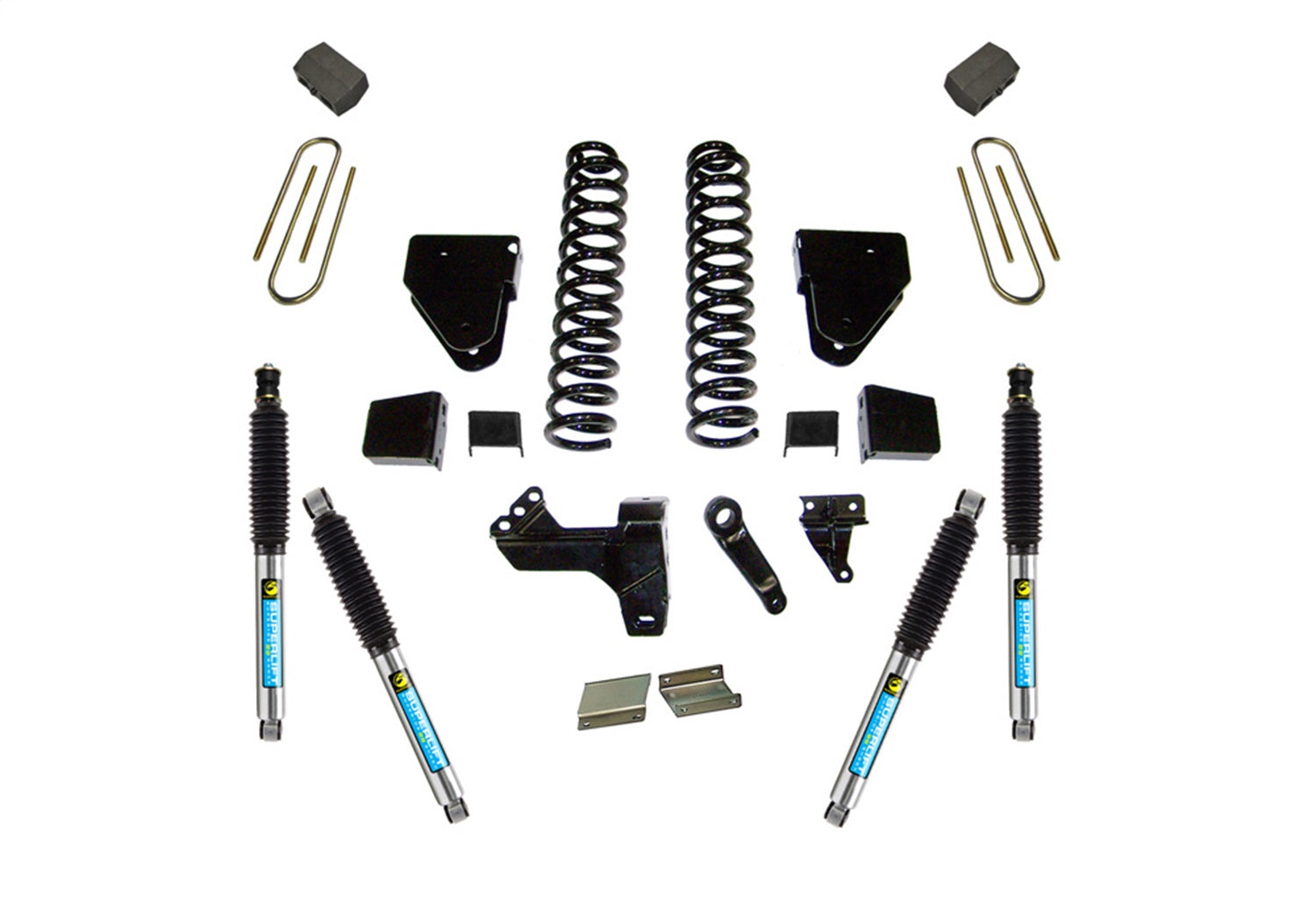 Superlift K878B 6in. Lift Kit-11-16 F-250/F-350 4WD-Diesel-w/Bilstein Shocks Superlift K878B