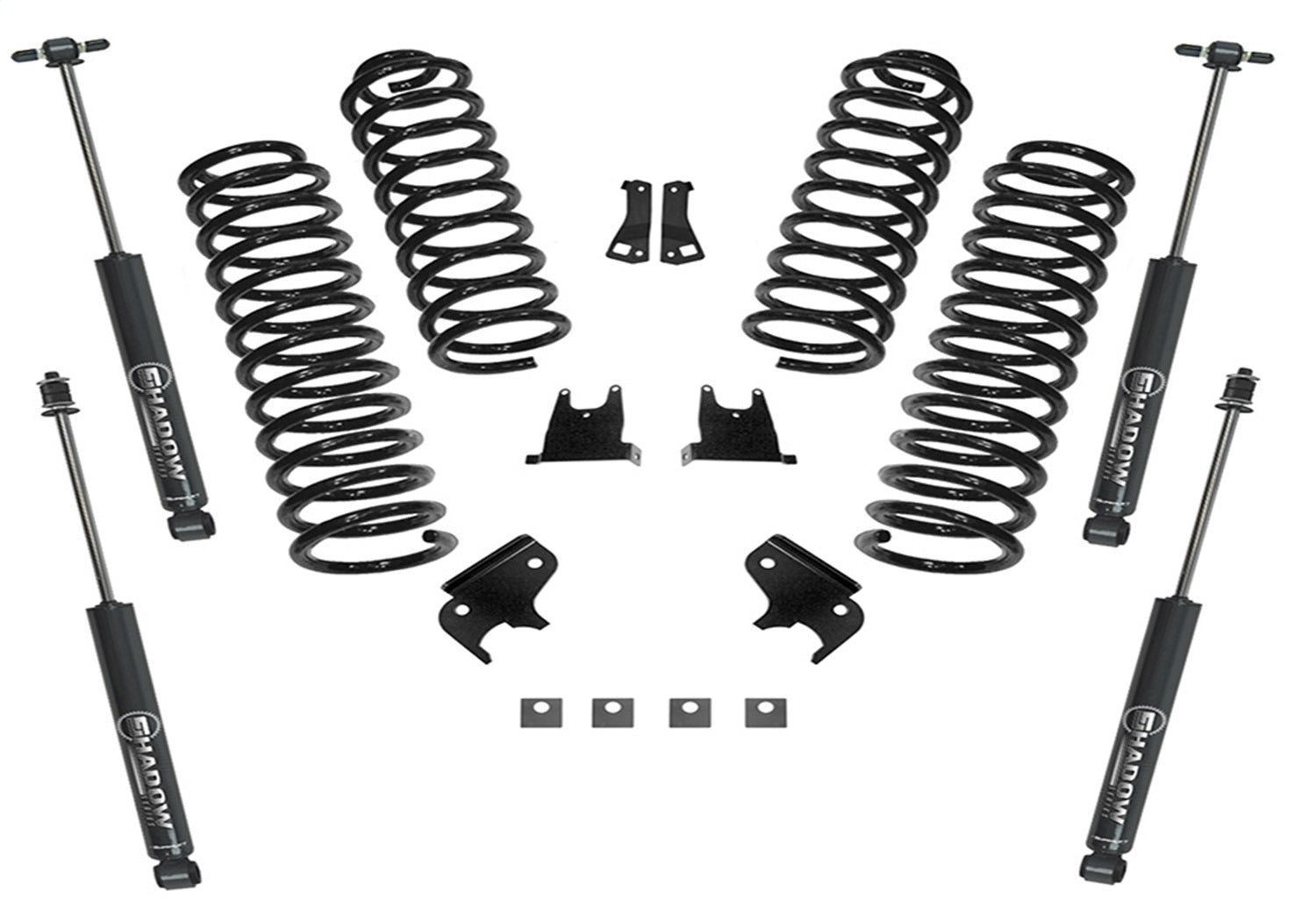 Superlift K931 2.5 inch Lift Kit-2007-2018 Jeep Wrangler JK 4 Door-with Superlift Shocks Superlift K931