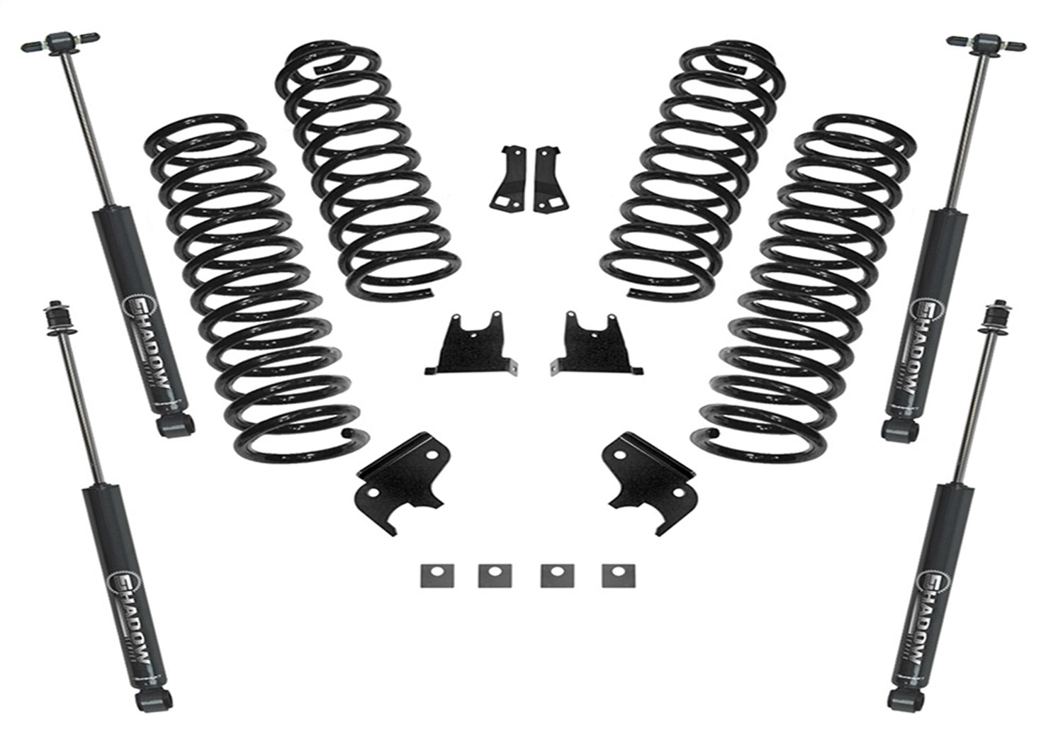 Superlift K932 2.5 inch Lift Kit-2007-2018 Jeep Wrangler JK 2 Door-with Superlift Shocks Superlift K932