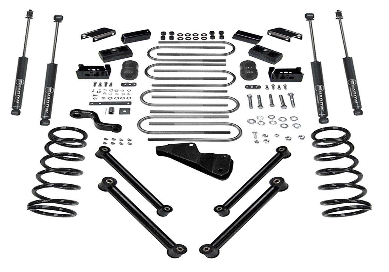 Superlift K965 4in. Lift Kit-10-13 Ram 2500/10-12 3500 4WD-Diesel-w/SL Shocks Superlift K965