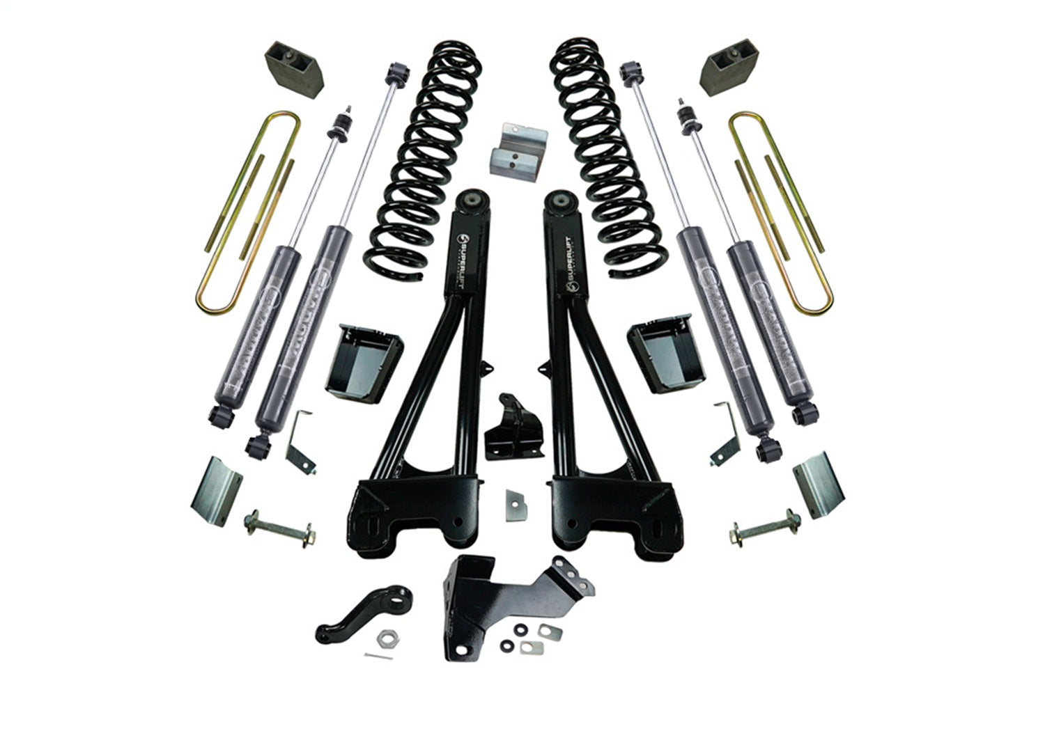 Superlift K989B 6in. Lift Kit-11-16 F250/F350 4WD-Dsl w/Replacement Radius Arms w/Bil Shocks Superlift K989B