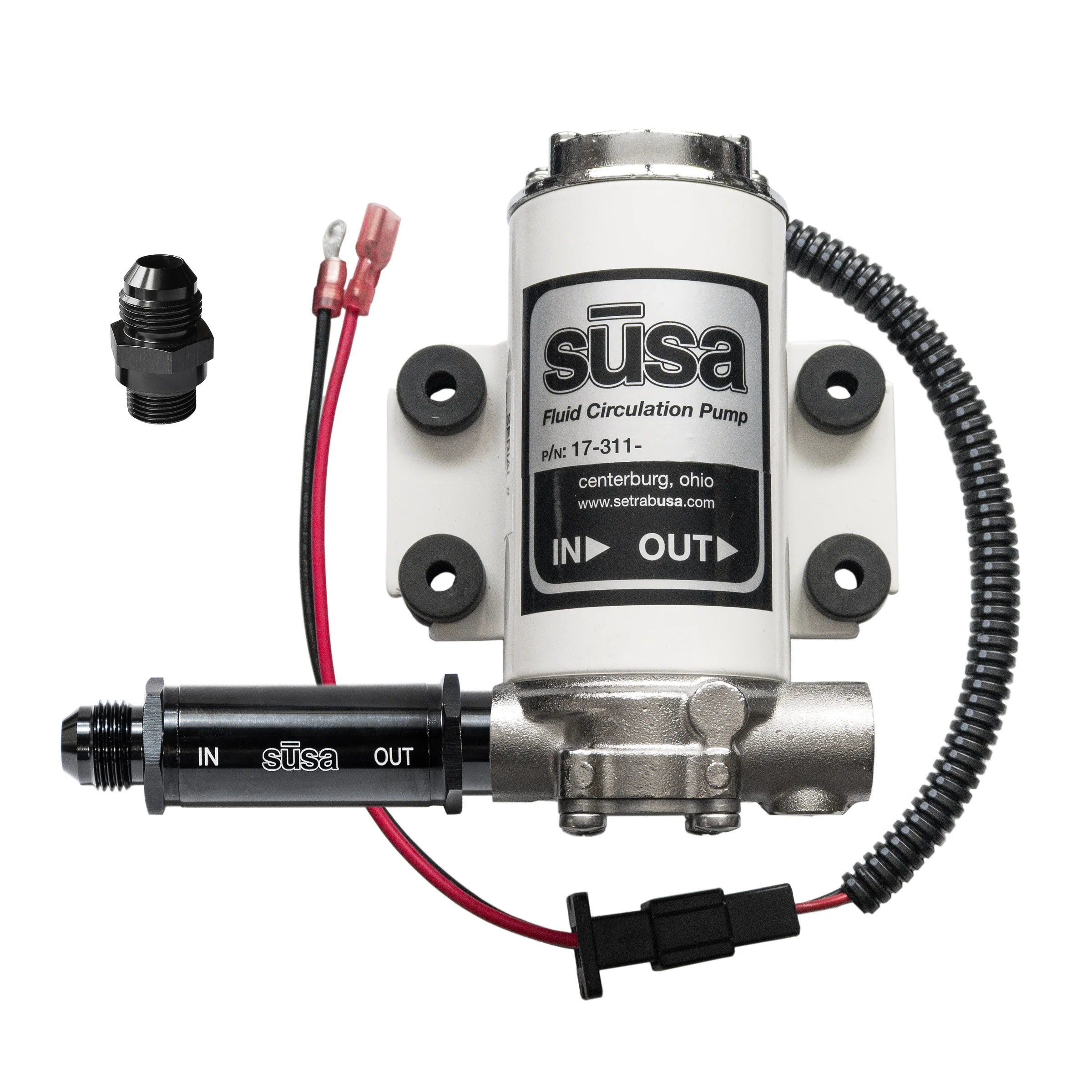 Setrab 17-311-06-IF05 Mini Circulation Pump - Gear Oil - 12-Volt  6AN Setrab 17-311-06-IF05