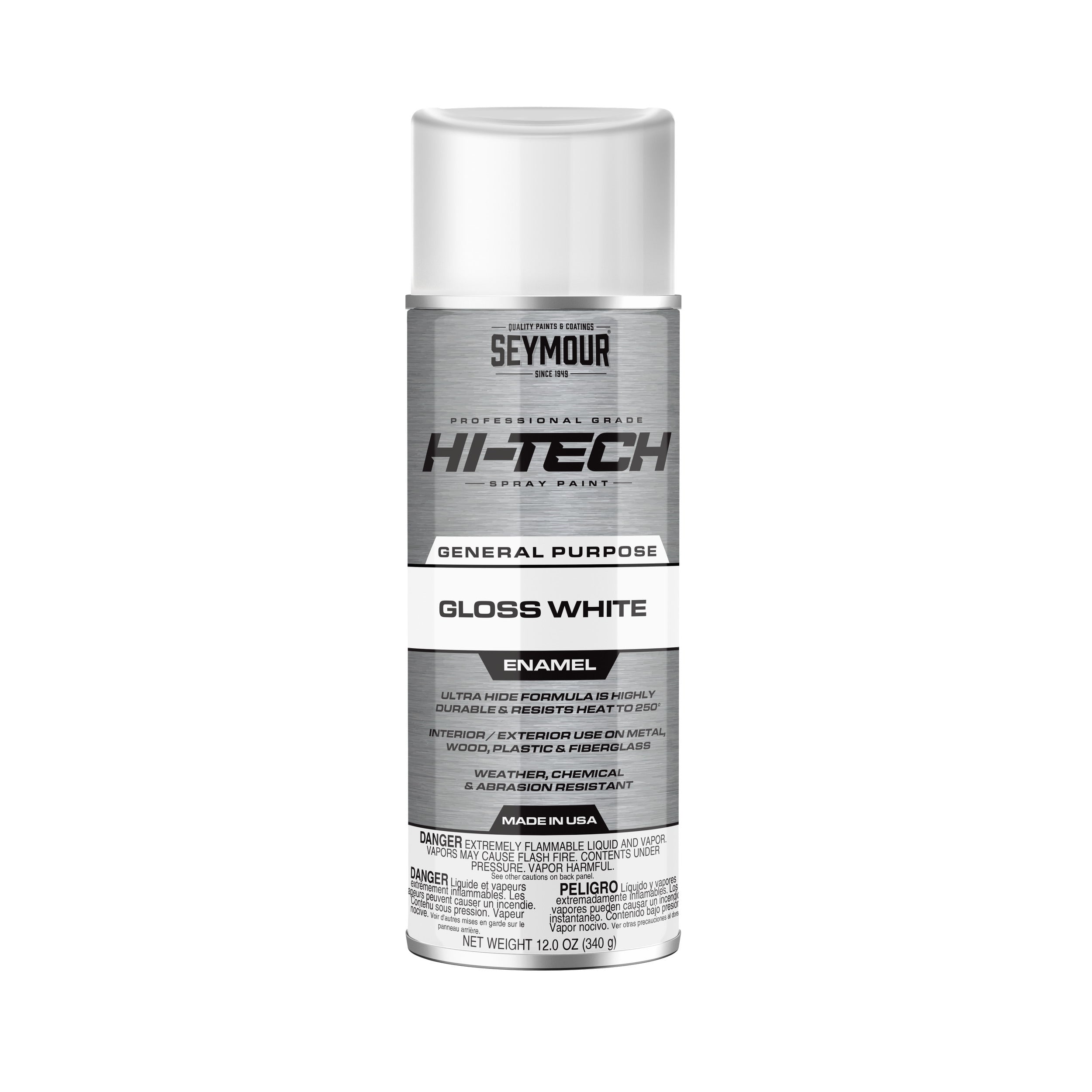 SEYMOUR PAINT 16-113 Hi-Tech Enamels Gloss White Paint SEYMOUR PAINT 16-113