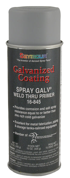 SEYMOUR PAINT 16-845 Primers Spra-Galv Galvan ized Coating SEYMOUR PAINT 16-845