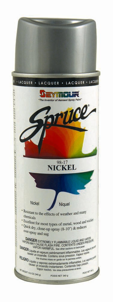 SEYMOUR PAINT 98-17 Spruce Metallics Nickel SEYMOUR PAINT 98-17