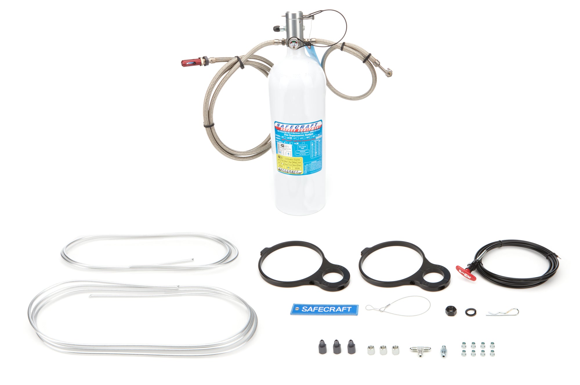 Safecraft Equipment LM10JHK-175-21-85B Fire System 10lbs LM w/ 1.75in Bracket Auto/Man Safecraft Equipment LM10JHK-175-21-85B
