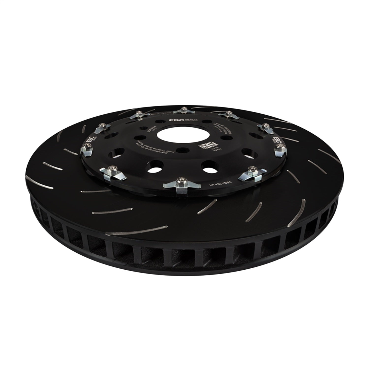 EBC Brakes Racing SG2F009OS Floating SD Rotor Conversion Complete Assembly EBC Brakes Racing SG2F009OS