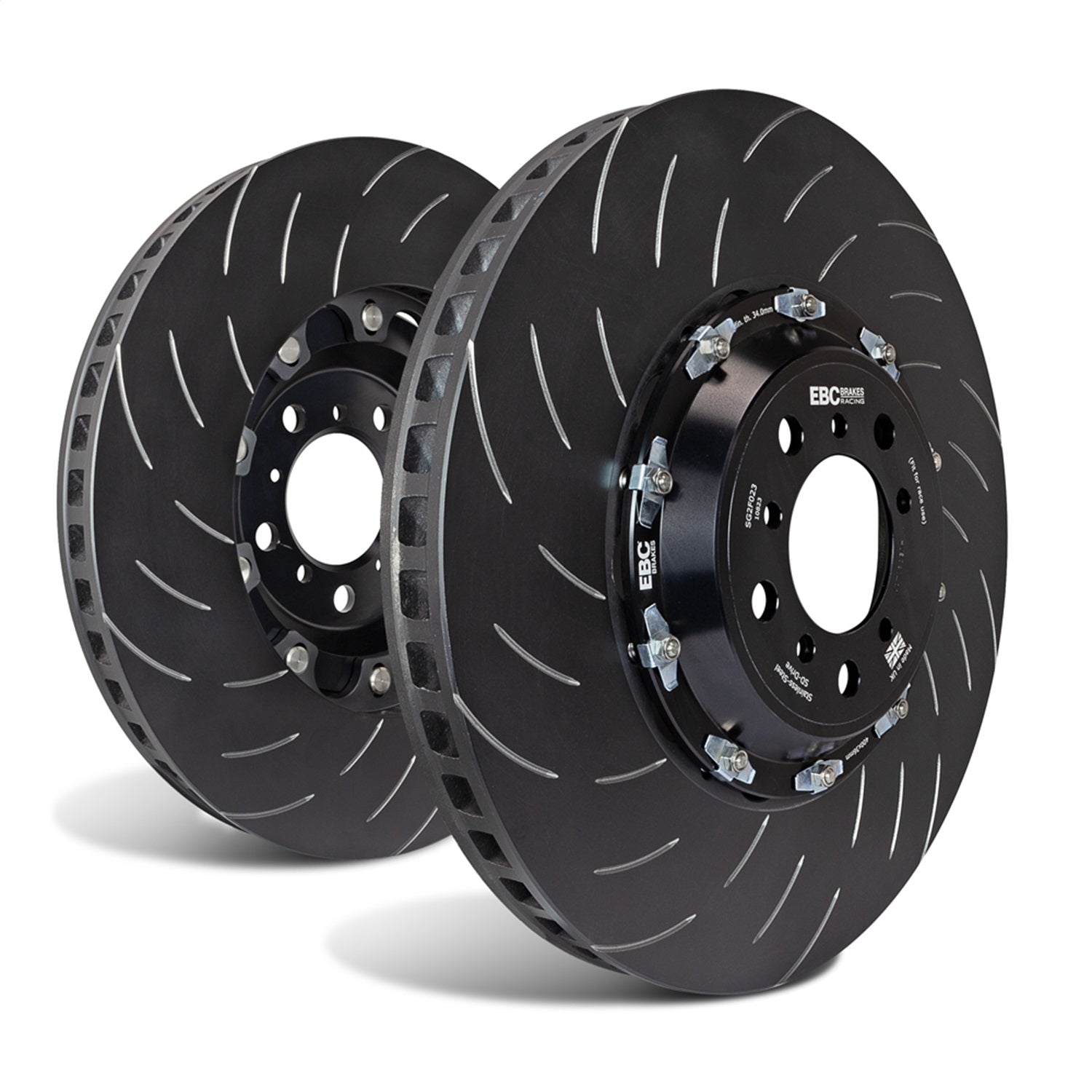 EBC Brakes Racing SG2F023 Floating SD Rotor OE Replacement Complete Assembly EBC Brakes Racing SG2F023