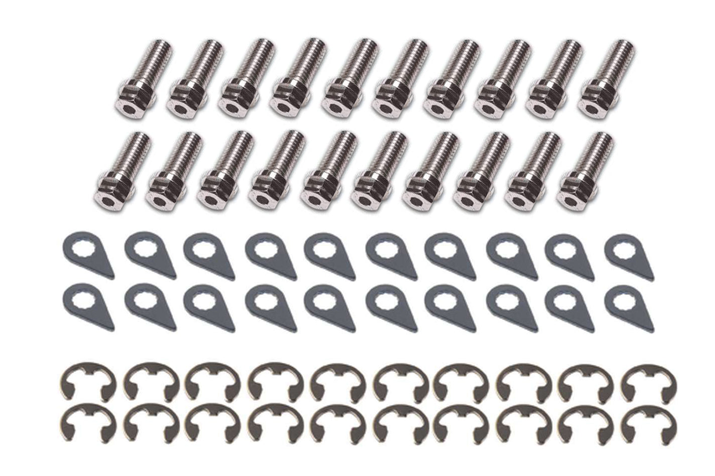 Stage 8 8909 Header Bolt Kit - 6pt. 5/16-18 x 7/8 (20) Stage 8 8909