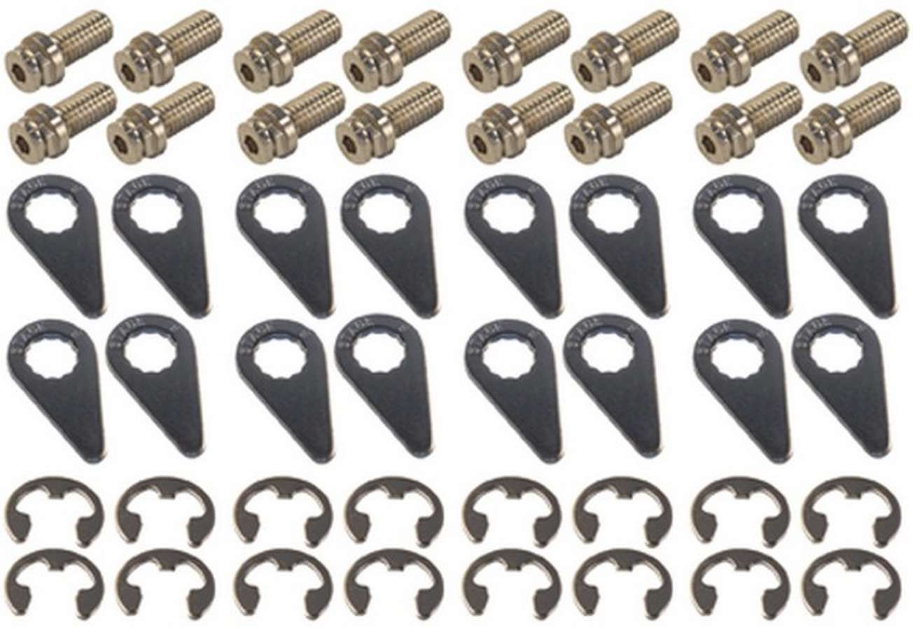 Stage 8 8912 Header Bolt Kit - 6pt. 3/8-16 x 3/4 (16) Stage 8 8912