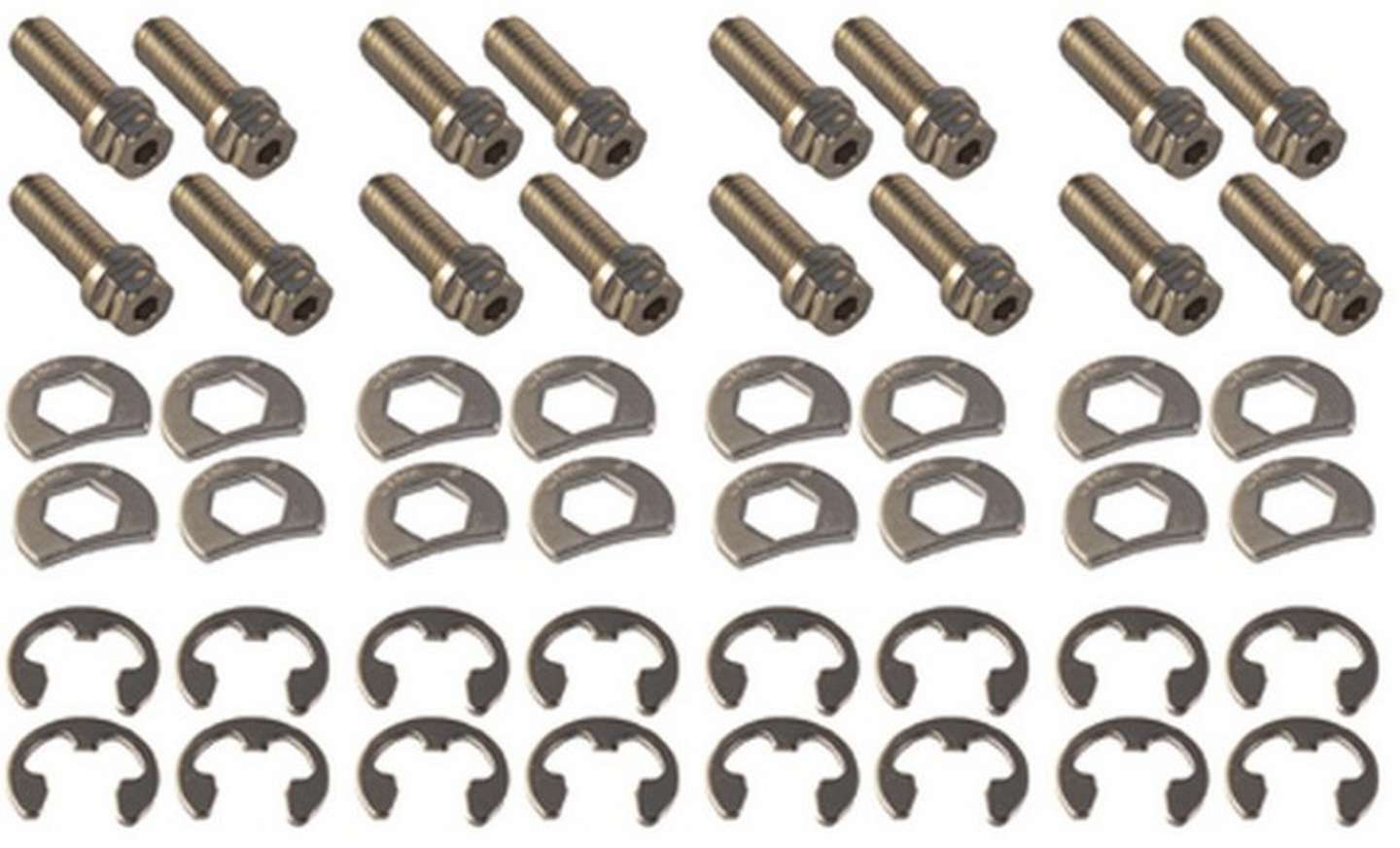 Stage 8 8913A Header Bolt Kit - 6pt. 3/8-16 x 1in (16) Stage 8 8913A
