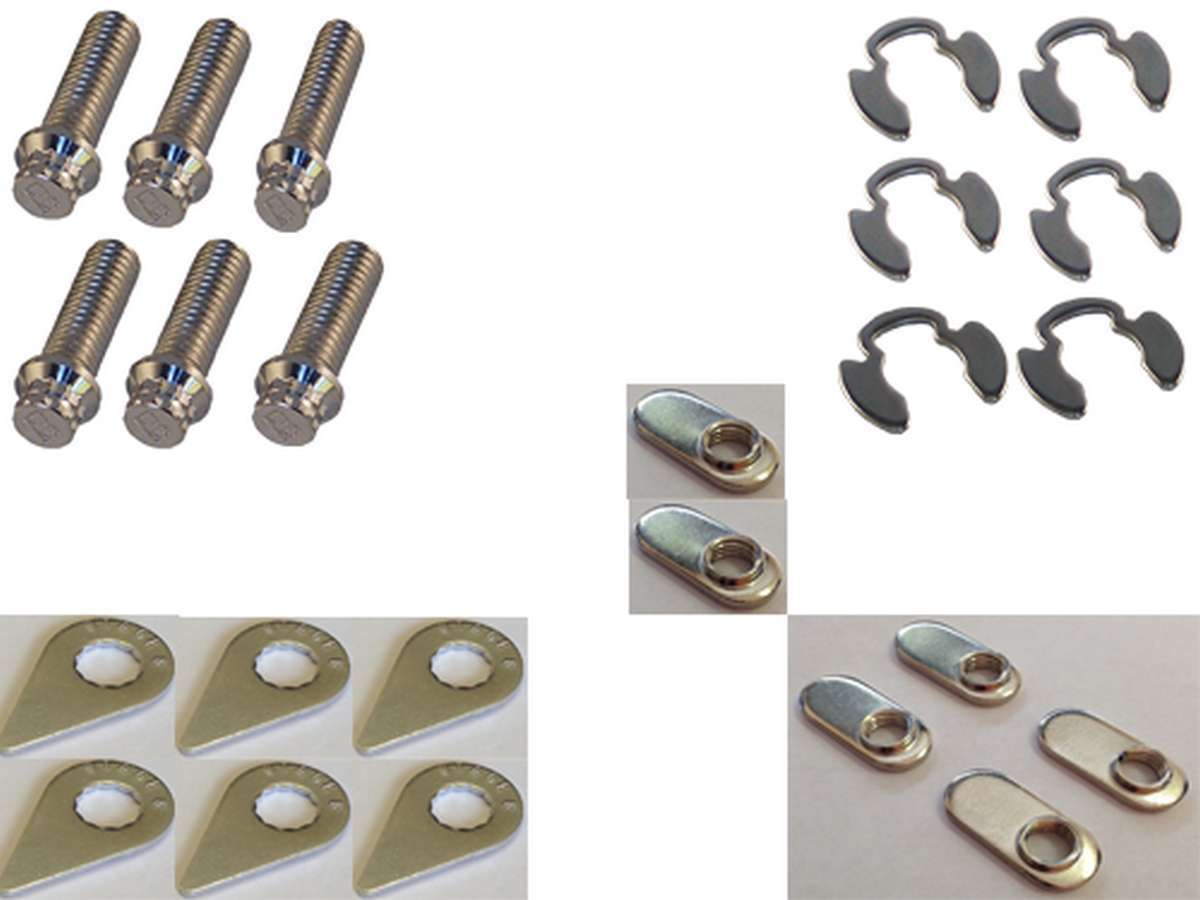 Stage 8 8950S Collector Bolt Kit - 6pt 3/8-16 x 1.5in (6) Stage 8 8950S