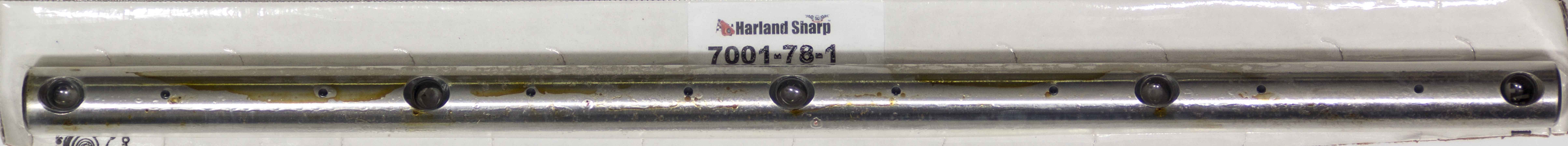 Harland Sharp 7001-78-1 BBM Rocker Shaft - 5-Hole Harland Sharp 7001-78-1