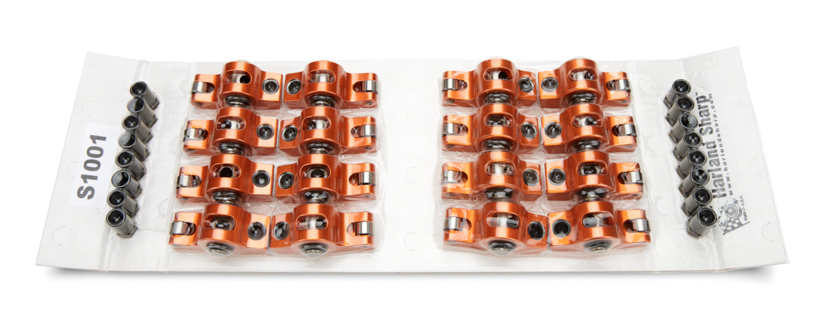 Harland Sharp S1001 SBC Rocker Arms - 1.5 Ratio 3/8 Stud Harland Sharp S1001