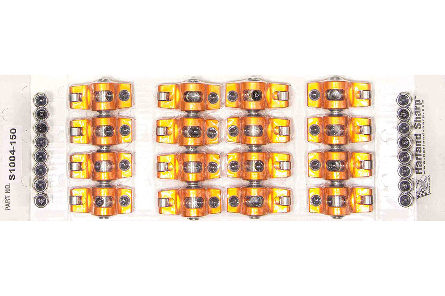 Harland Sharp S1004-150 SBC Rocker Arms - 1.5 Ratio 7/16 Stud Harland Sharp S1004-150