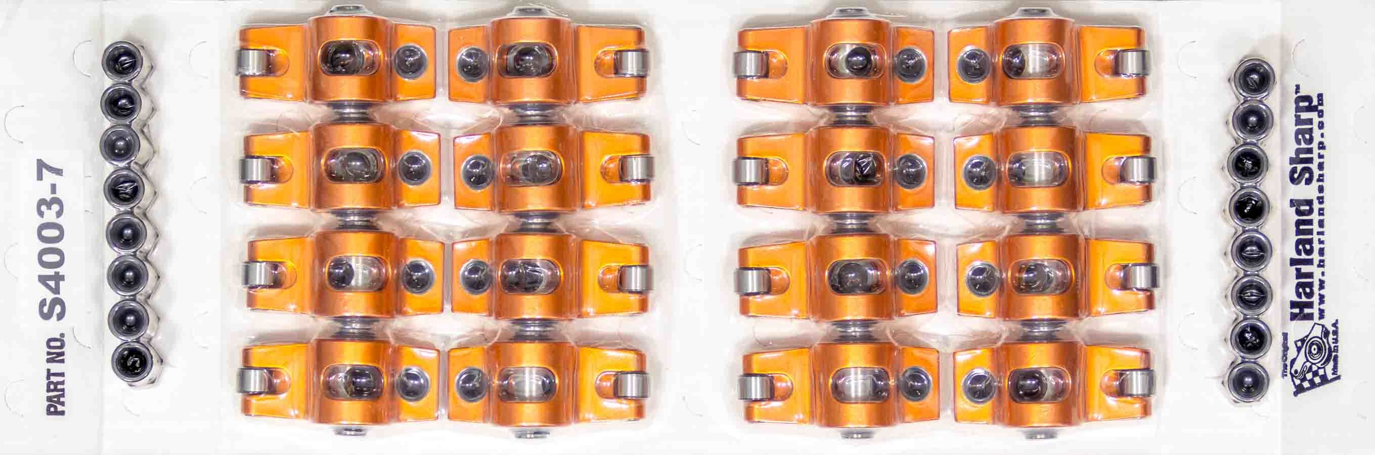 Harland Sharp S4003-7 SBF Rocker Arms - 1.6 Ratio 7/16 Stud Harland Sharp S4003-7