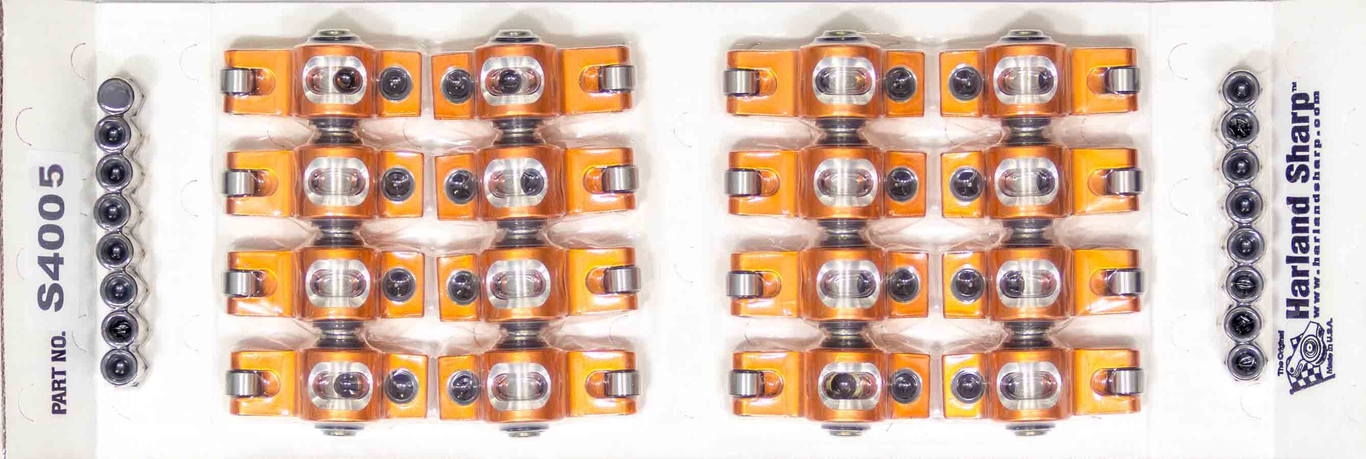 Harland Sharp S4005 BBF Rocker Arms - 1.73 Ratio 7/16 Stud Harland Sharp S4005