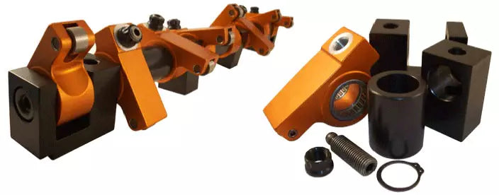 Harland Sharp S4006NBK Ford FE Rocker Arms - 1.76 Ratio Shaft Mount Harland Sharp S4006NBK