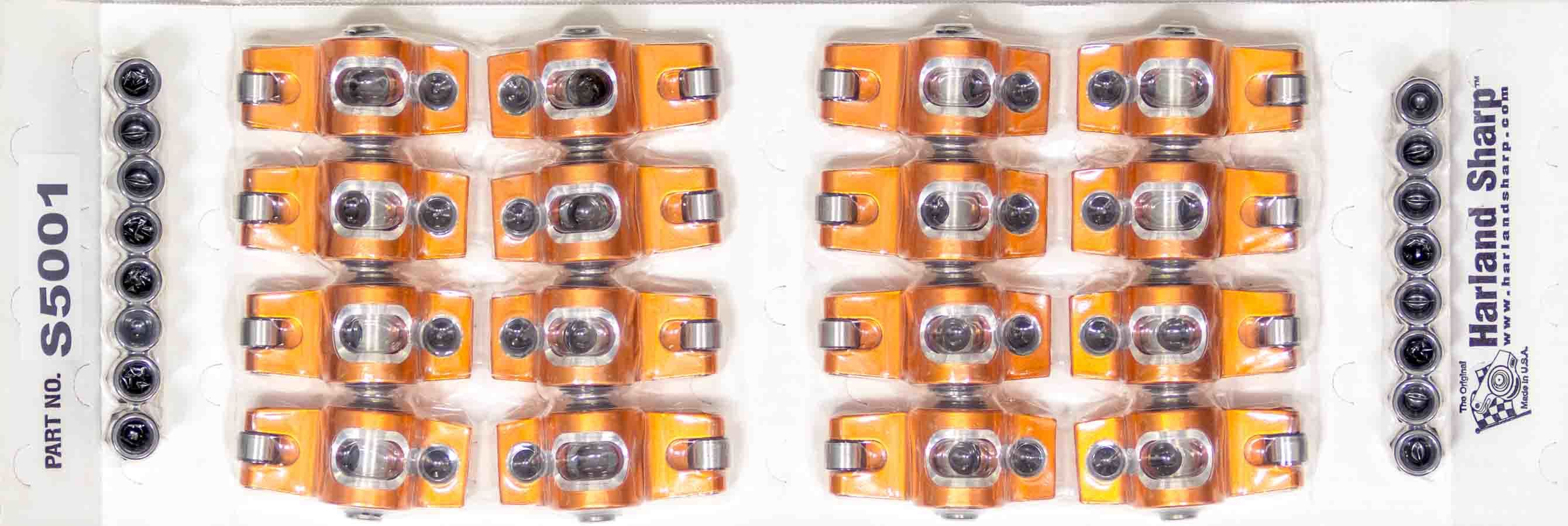 Harland Sharp S5001 Olds Rocker Arms - 1.6 Ratio 7/16 Stud Harland Sharp S5001