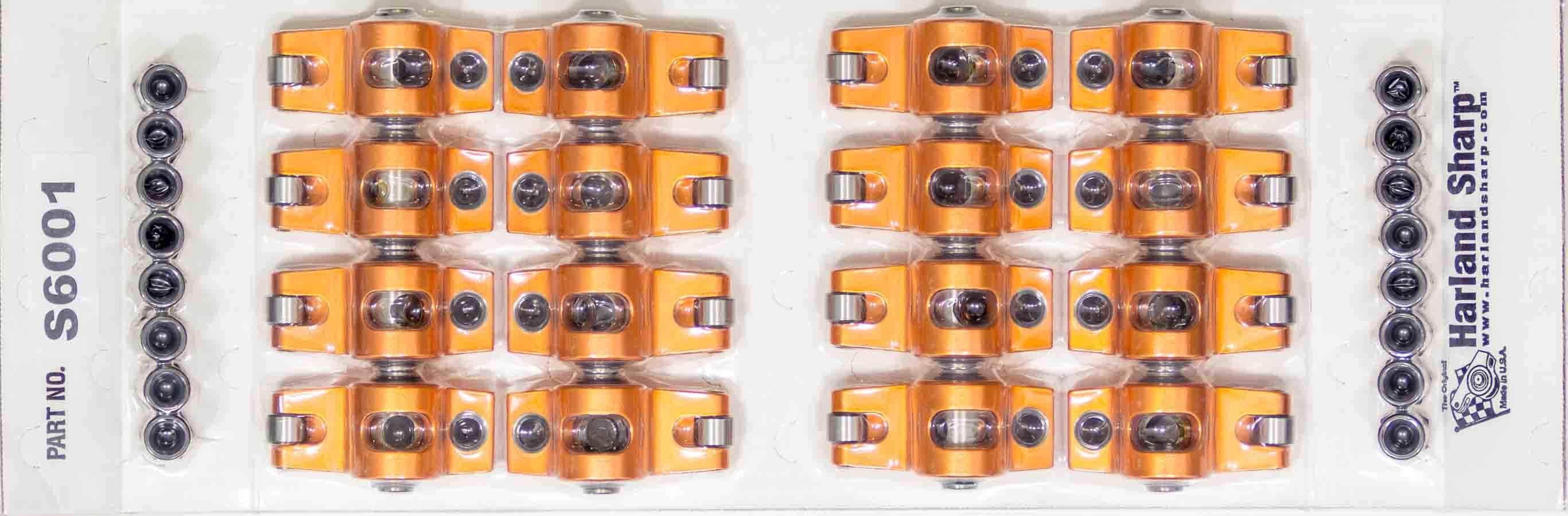 Harland Sharp S6001 Pontiac Rocker Arms - 1.5 Ratio 7/16 Stud Harland Sharp S6001