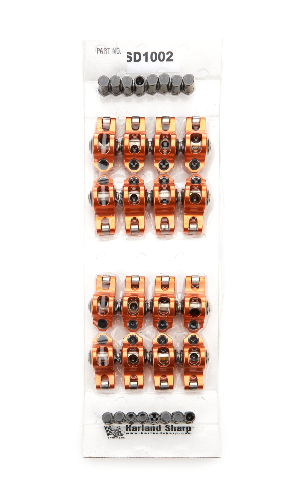 Harland Sharp SD1002 SBC Roller Rocker Arm Set 1.6 Ratio 3/8 Stud Harland Sharp SD1002