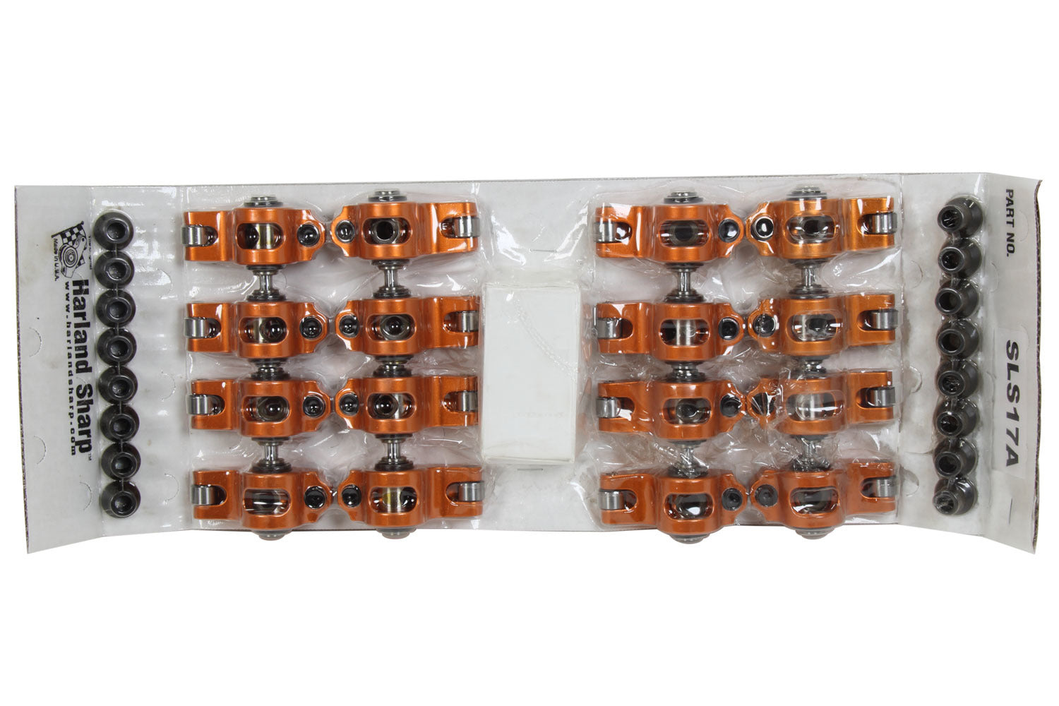 Harland Sharp SLS17A GM LS1/LS2/LS6 Rocker Arm Set 1.7 Ratio Adj. Harland Sharp SLS17A