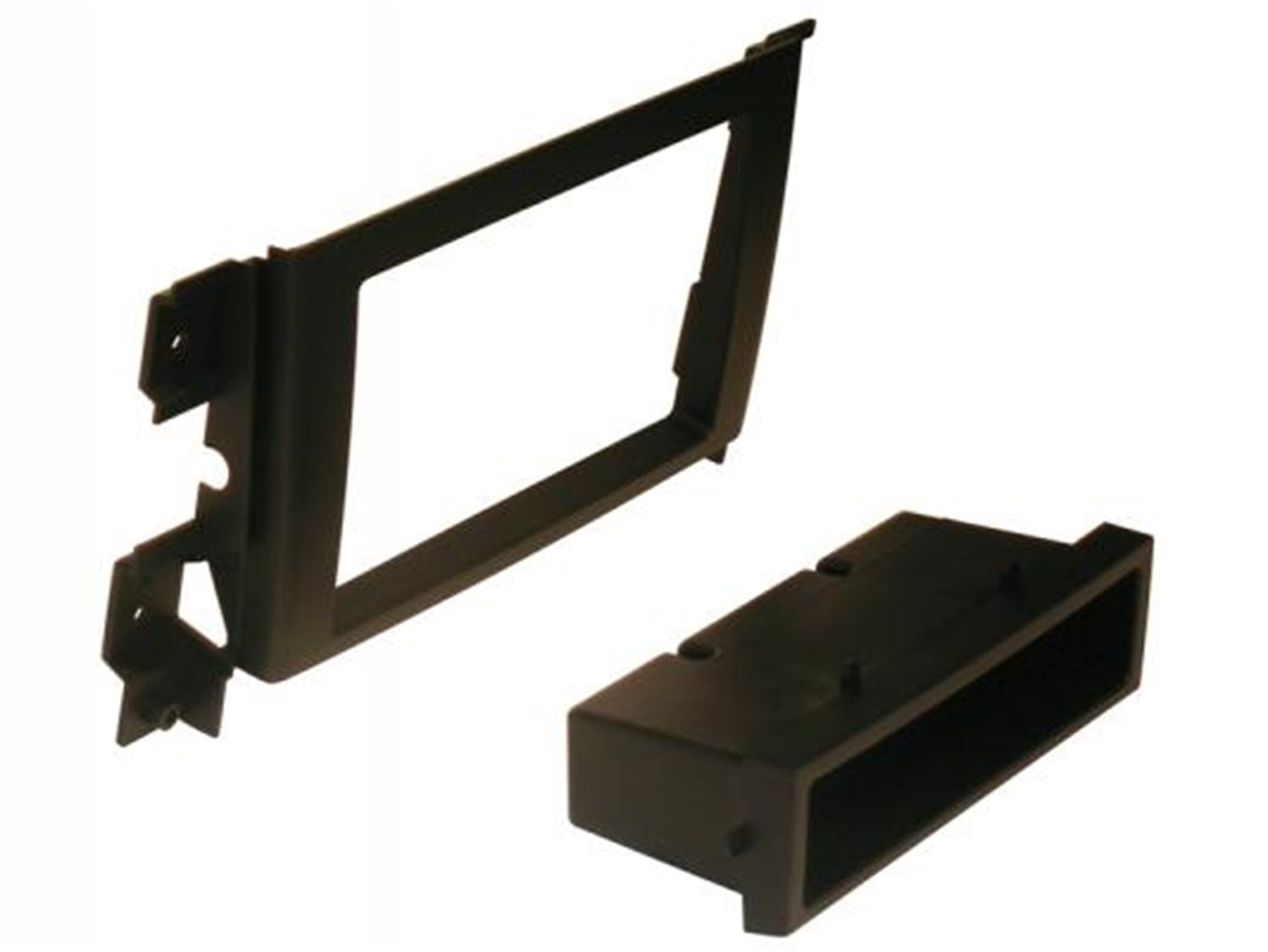 Scosche SI2227B Custom Fit ISO Double DIN Or Single DIN w/Pocket Dash Kit Scosche SI2227B