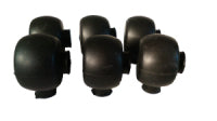 Seals-it RERS2B6PK Rod End Boot Studded 3/8 -7/16-10mm-12mm Seals-it RERS2B6PK