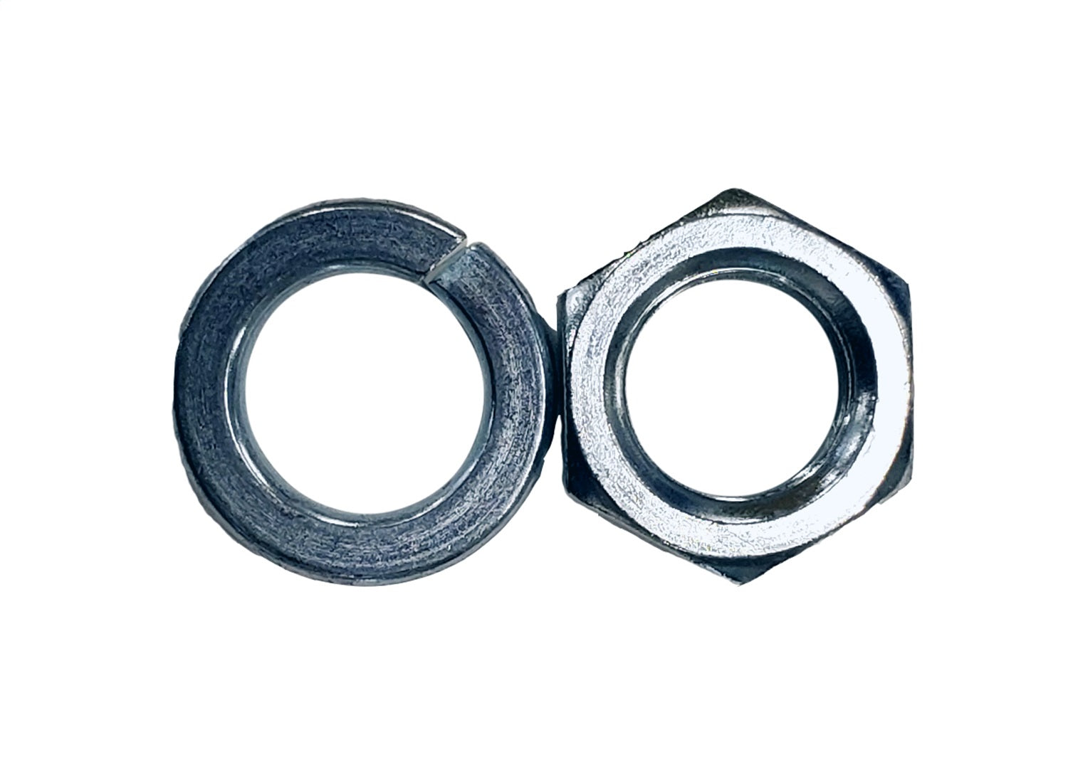 Borgeson SK5667628 Pitman shaft nut and lock washer kit for Saginaw 525 manual steering gears. Borgeson SK5667628