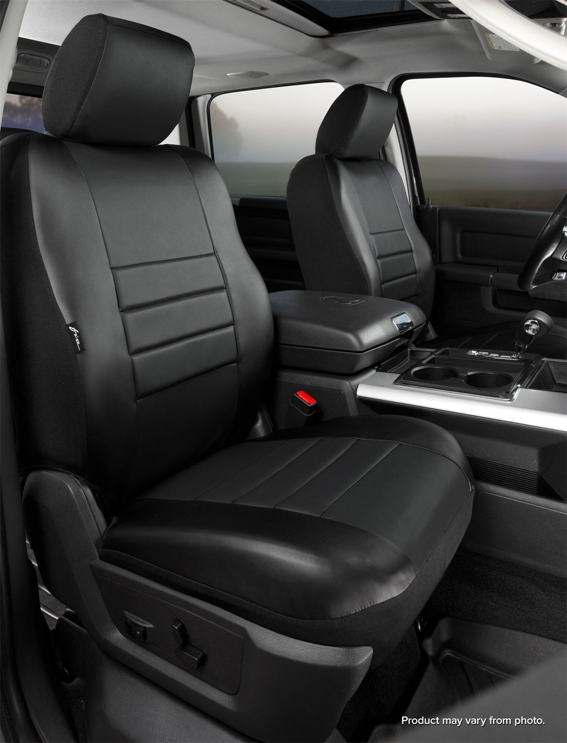 FIA SL69-44 BLK/BLK LeatherLite™ Custom Seat Cover FIA SL69-44 BLK/BLK