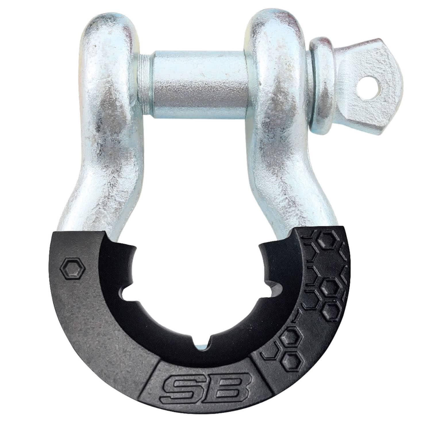 Smittybilt SB23047 3/4" D-RING SHACKLE WITH ISOLATOR ZINC Smittybilt SB23047
