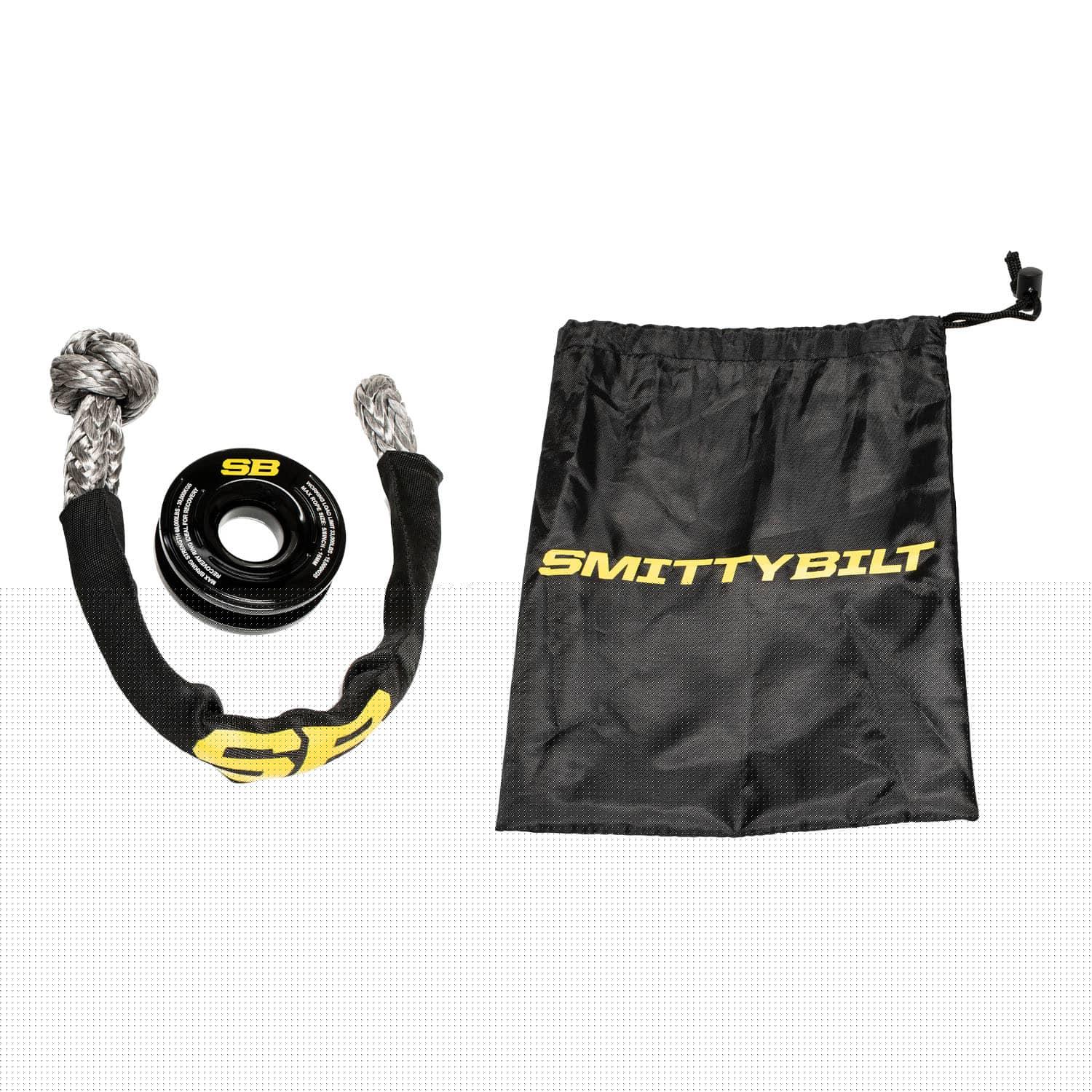 Smittybilt SB2738 SOFT SHACKLE WITH RECOVERY RING Smittybilt SB2738