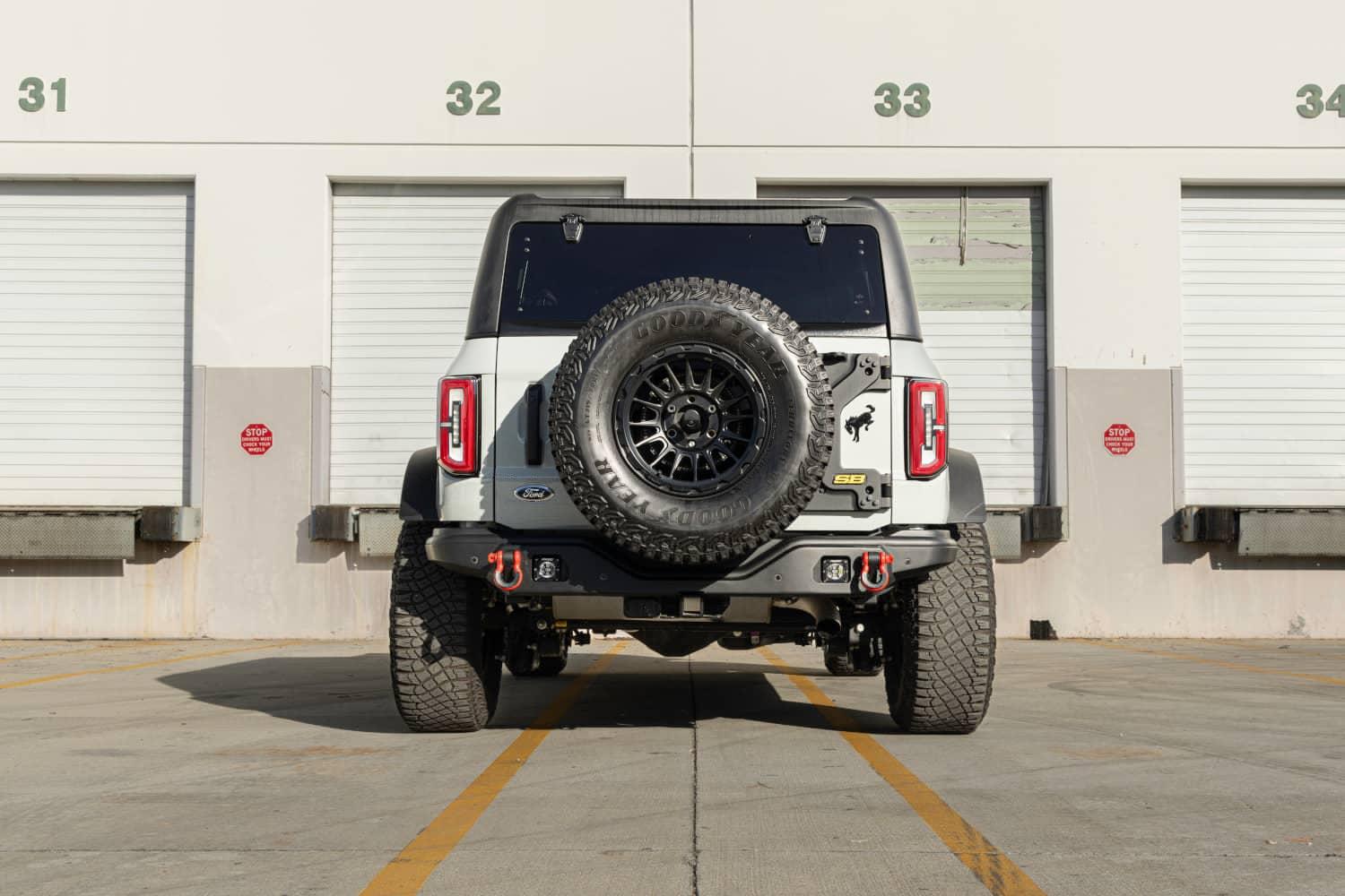 Smittybilt SB61468W XRC REAR BUMPER 21-25 BRONCO Smittybilt SB61468W