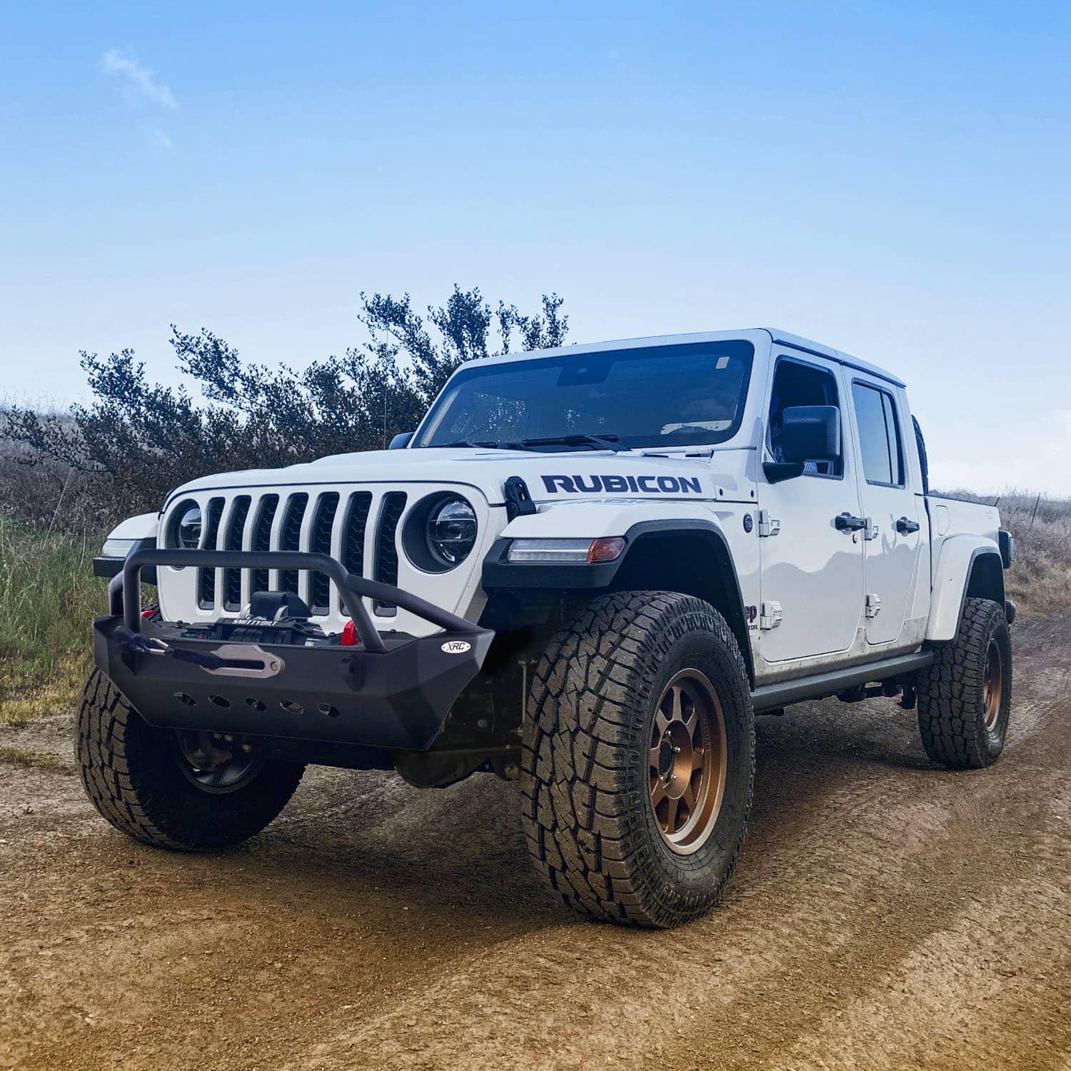 Smittybilt SB77806 XRC GEN1 FRONT BUMPER W/WINCH PLATE 18-25 WRANGLER JL Smittybilt SB77806