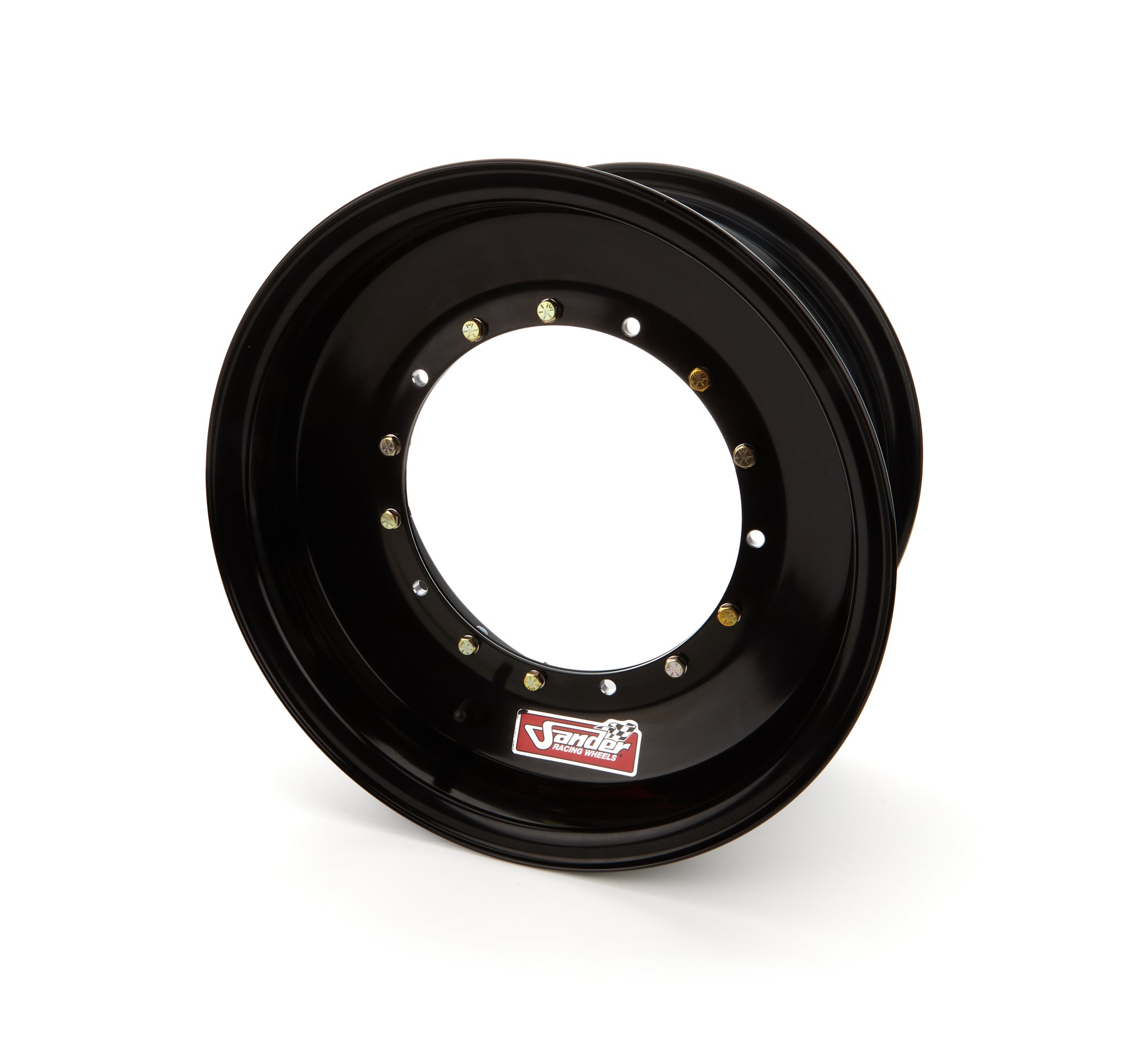 Sander Engineering S15-084-DN-B Direct Mount 15 x 8 in 4in BS Black Sander Engineering S15-084-DN-B