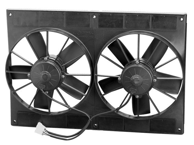 Spal 30102052 Dual 11in Puller Fan Paddle Blade 2720 CFM Spal 30102052