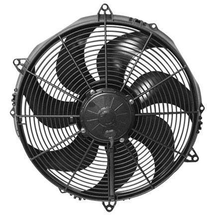 Spal 30102553 + 30130011 (4) 16in Puller Fan 24V Curved Blade Spal 30102553 + 30130011 (4)