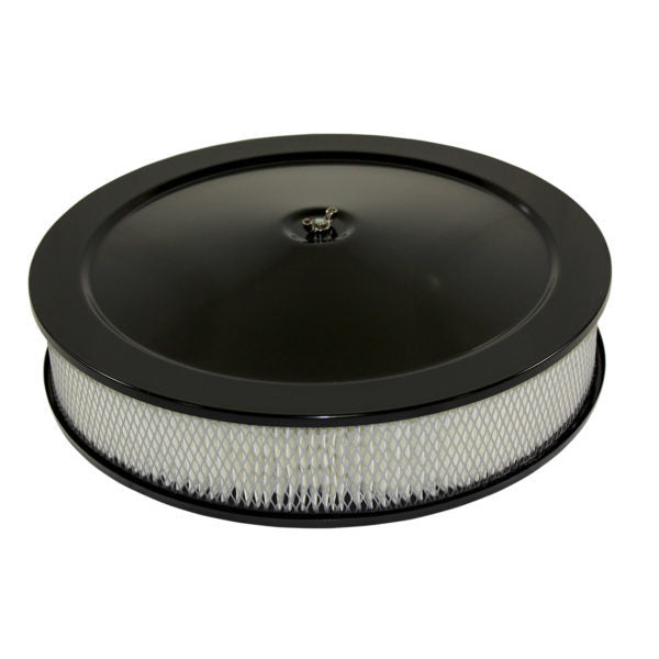 Specialty Products chrome - Archived 4302BK Air Cleaner Kit  14in X 3in with High Dome Top Specialty Products chrome - Archived 4302BK