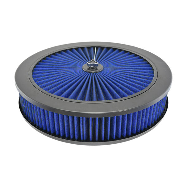 Specialty Products chrome - Archived 4390BL Air Cleaner Kit 14 x 3 Flat Base Specialty Products chrome - Archived 4390BL