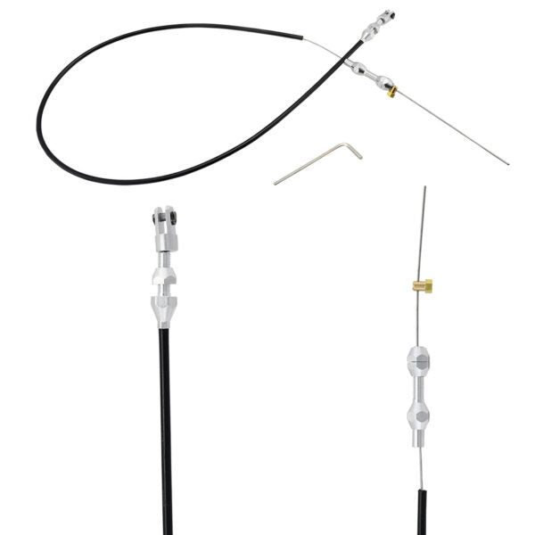 Specialty Products chrome - Archived 6041 Throttle Cable LS1 48in Long Black Specialty Products chrome - Archived 6041
