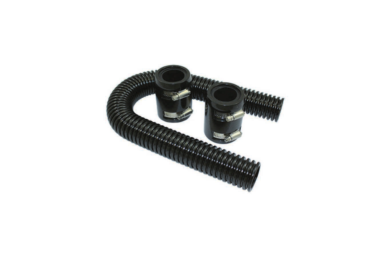 Specialty Products chrome - Archived 6452 Radiator Hose Kit  24in w/Aluminum Caps Black Specialty Products chrome - Archived 6452