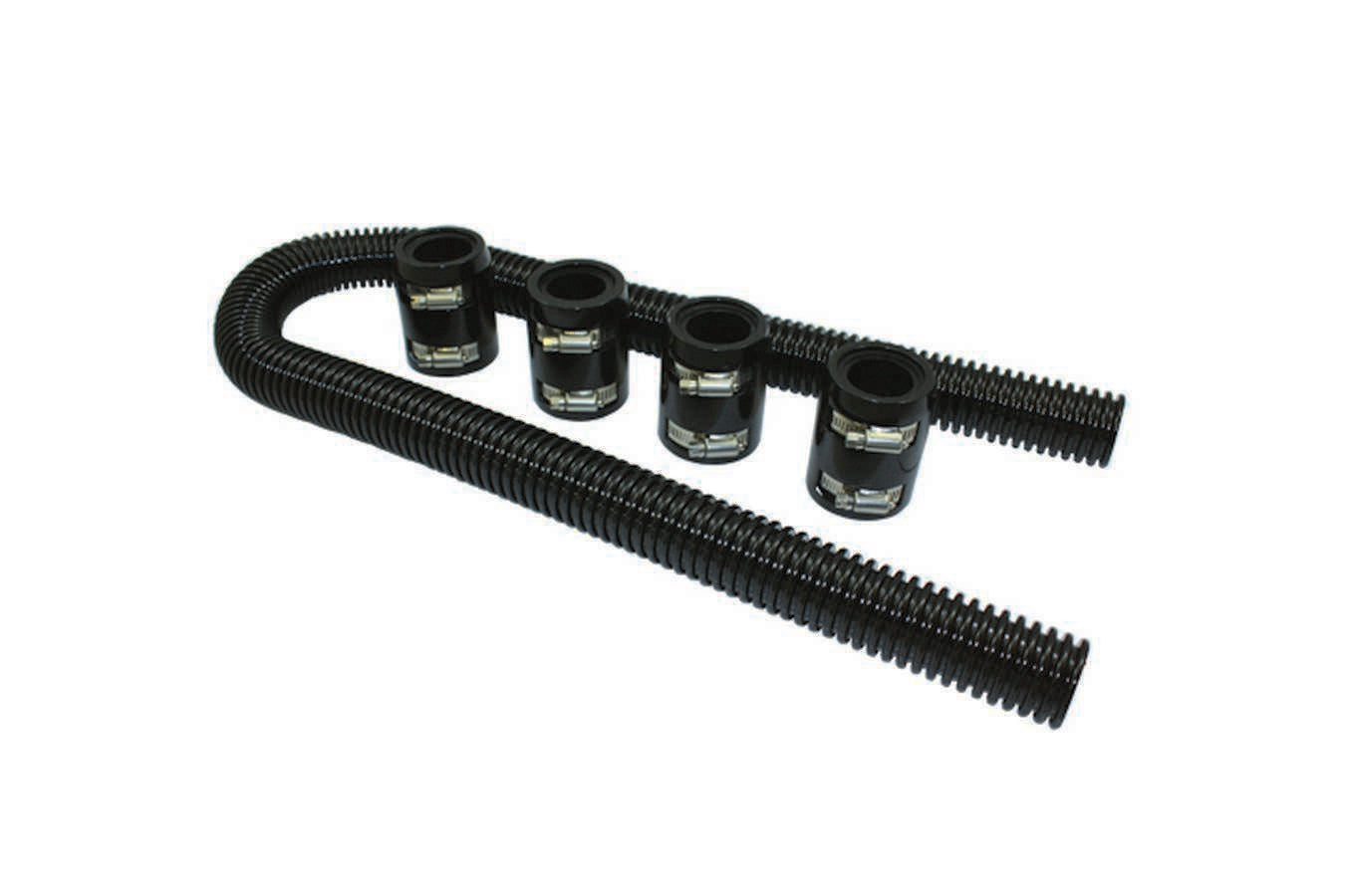 Specialty Products chrome - Archived 6454 Radiator Hose Kit  48in w/Aluminum Caps Black Specialty Products chrome - Archived 6454